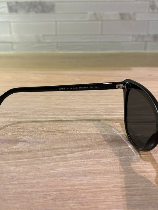 Prada Acetate Cat Eye Sunglasses - SPR 01V Black main image 6